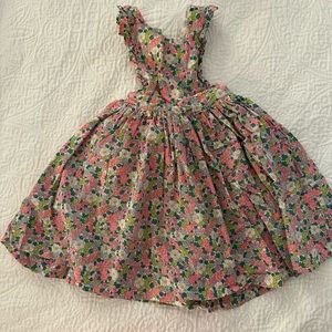 Mini Boden floral print sundress size 2 to 3 years.